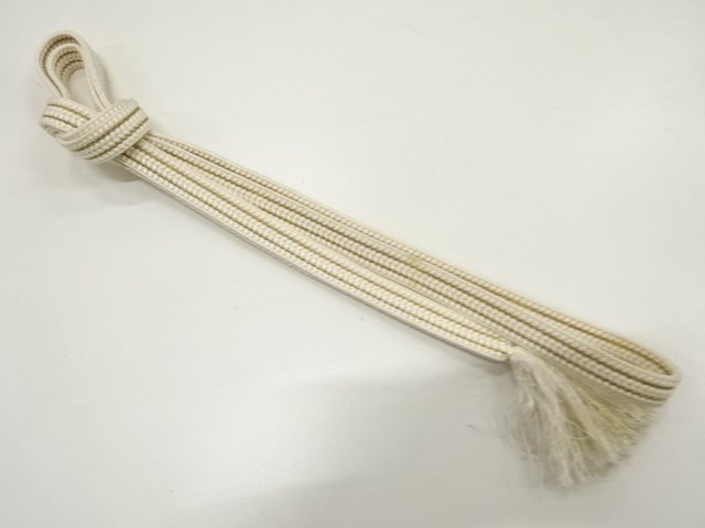 JAPANESE KIMONO / HAND-TIED OBIJIME